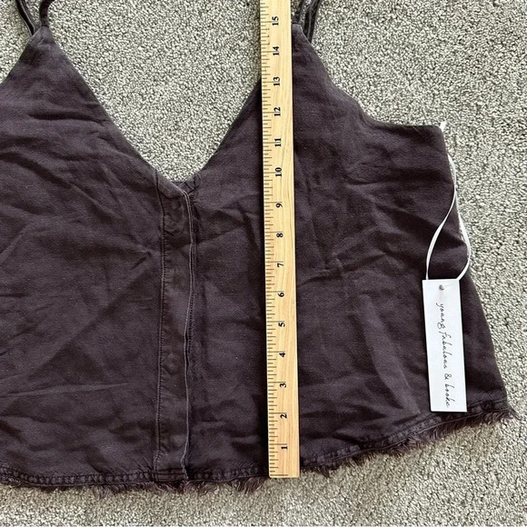 Young Fabulous & Broke Rehan Swing Tank Top‎ in Chocolate Size Medium - Picture 5 of 8